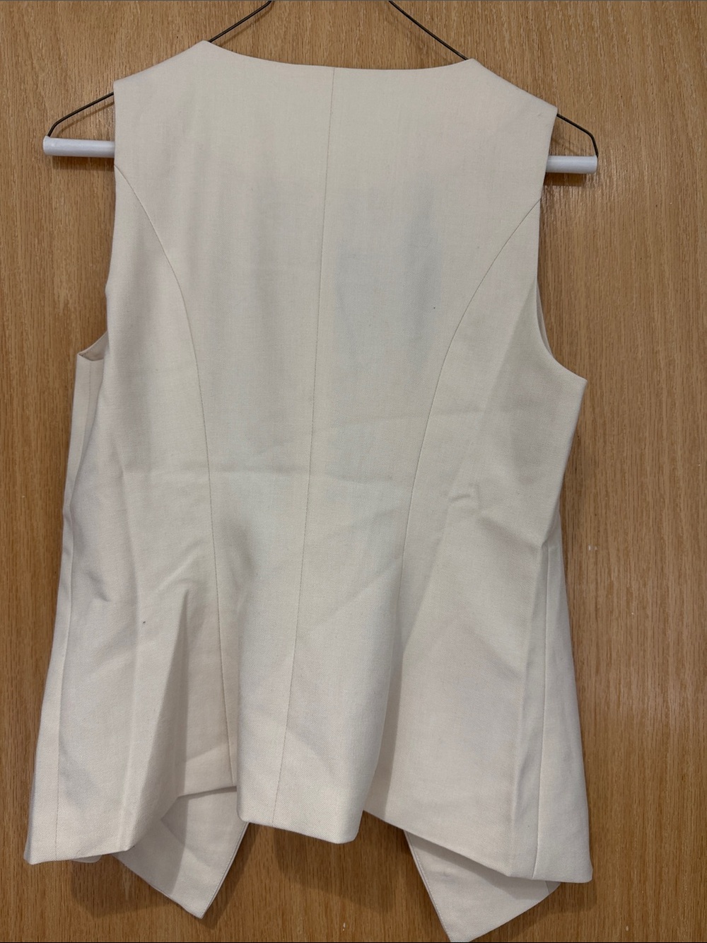 a new day Cream Bow-Tie Front Sleeveless Vest - Picture 4 of 4